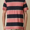 Cheap Bootleg Dreams Stripe Tee - Smoke Clothing