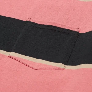 Cheap Bootleg Dreams Stripe Tee - Smoke Clothing