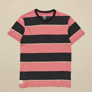 Cheap Bootleg Dreams Stripe Tee - Smoke Clothing