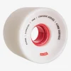 Outlet Conical Cruiser - White/Red - Skateboard Wheel 65mm Wheels | Components